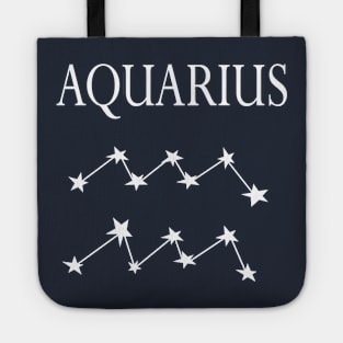 Aquarius Sign Tote