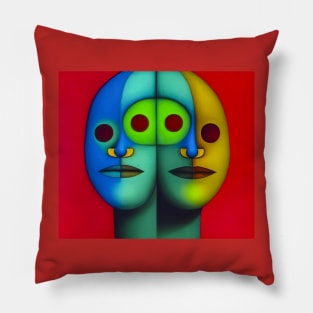 Nose Clips and Red Eyes Pillow