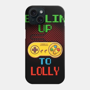 Promoted To LOLLY T-Shirt Unlocked Gamer Leveling Up Phone Case