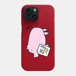 Pink Pig Says Wash Your Hands Phone Case