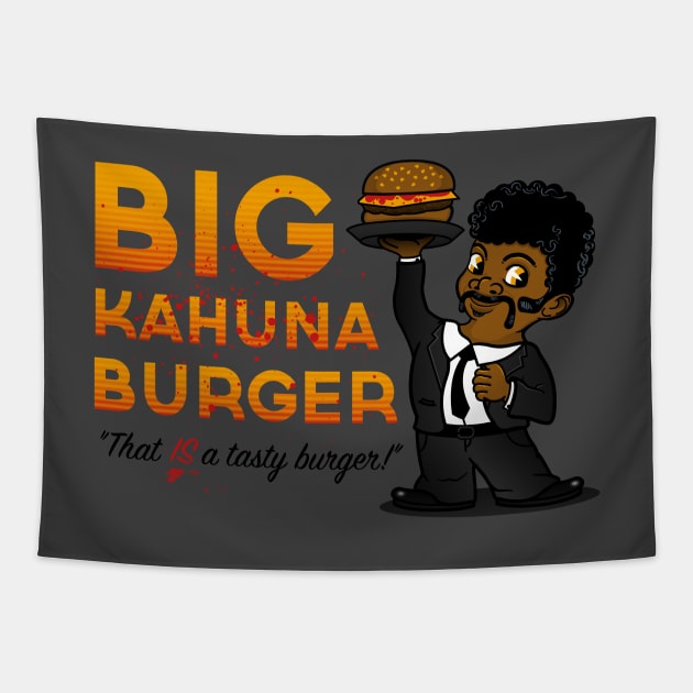 Big Kahuna Burger Tapestry by beware1984