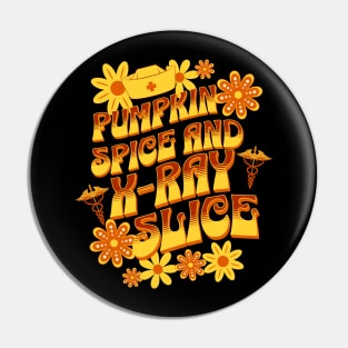 Pumpkin Spice and X-Ray slive Pin