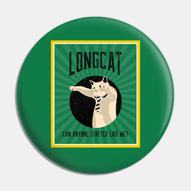 LONG CATS Pin by Katebi Designs