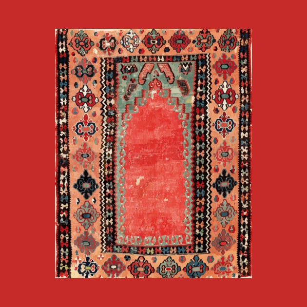 Sivas Antique Cappadocian Turkish Niche Kilim by bragova