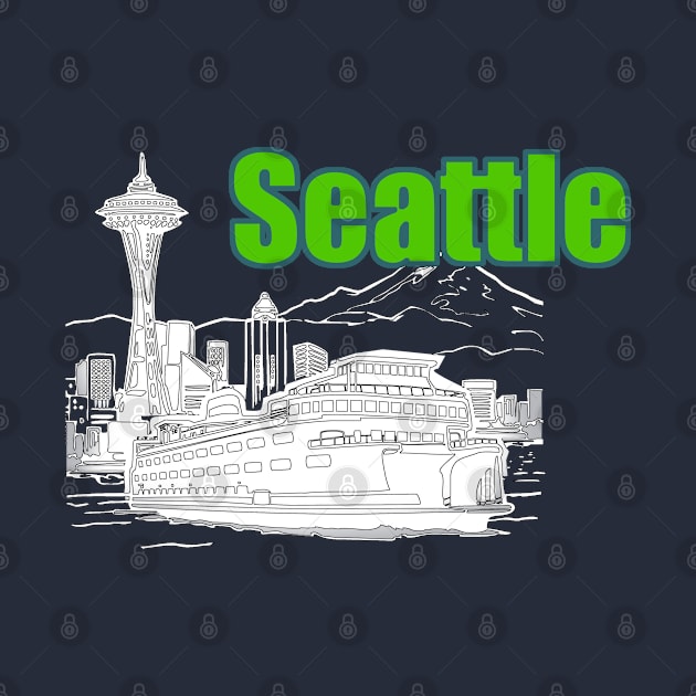 Seattle Washington by artsytee