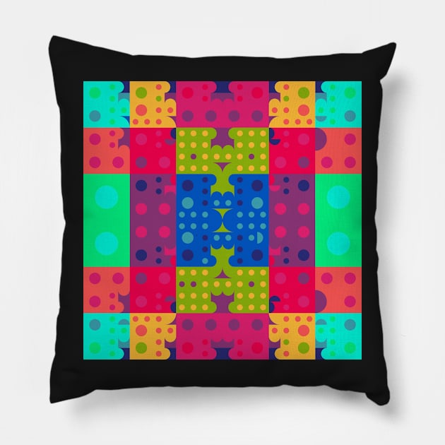 Patchwork Pillow by marina63