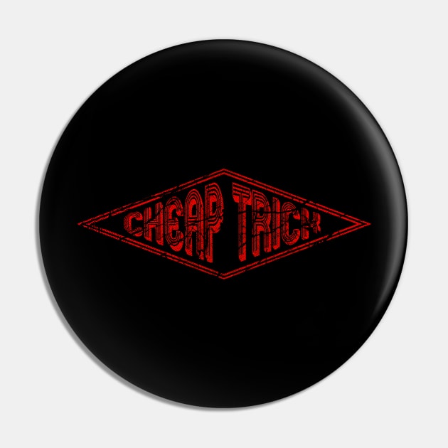 Cheap Trick - Redline Vintage Wajik Pin by BELLASOUND