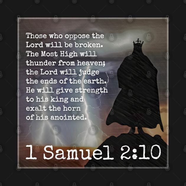 1 Samuel 2:10 by Bible Verses by Deb