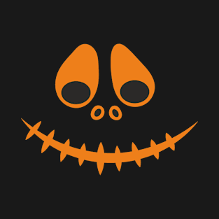 Halloween Pumpkin face design T-Shirt