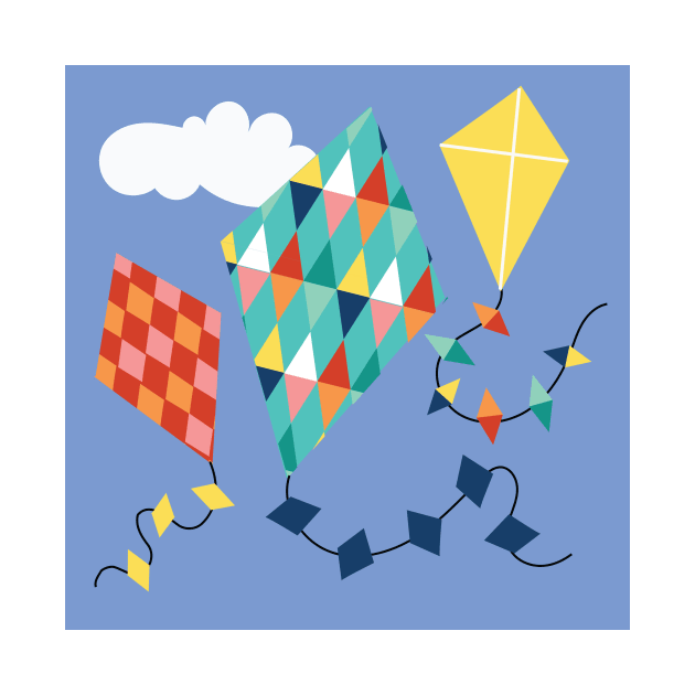 flying kites by tfinn