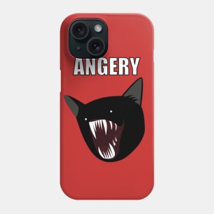 Angery Demon Cat Meme Phone Case