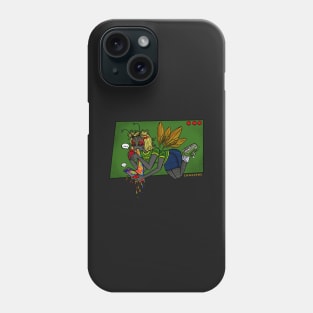 Ghosted on the fly - Green Phone Case