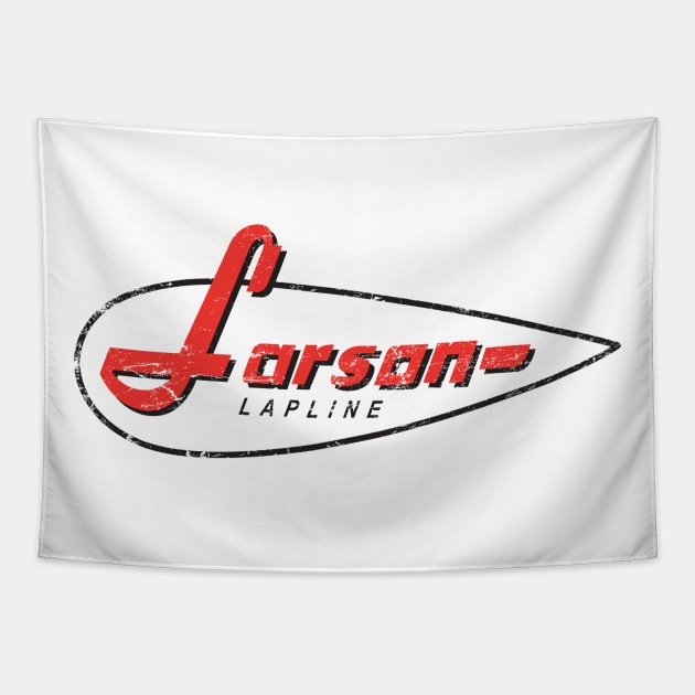 Larson Boats Tapestry by MindsparkCreative