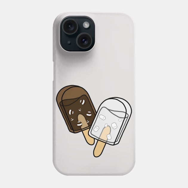 marshmallow and nutella ice cream Phone Case by LillyTheChibi