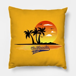 California Beach Pillow