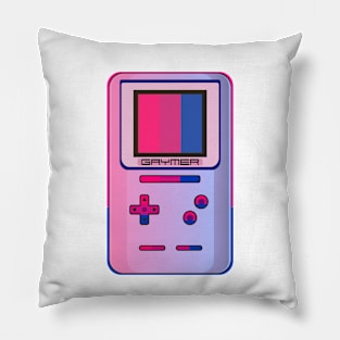 Bisexual Flag Gaymer Pillow