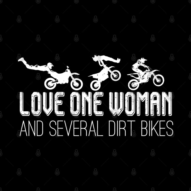 Motocross Bike Motorcycle ONE LOVE Dirtbike by Little Treasures