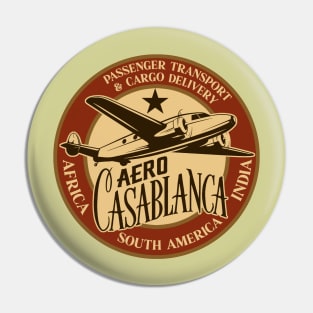 Aero Casablanca Pin