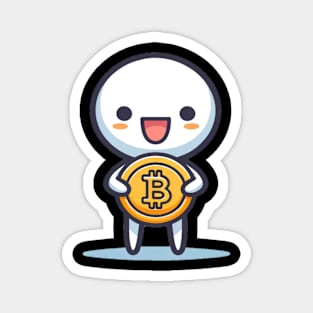 Bitcoin holder Magnet