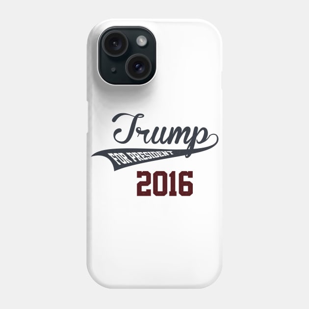 Donald Trump For President Phone Case by ESDesign