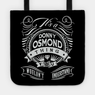 Donny Osmond Tote