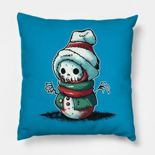 Living Dead Snowman Pillow