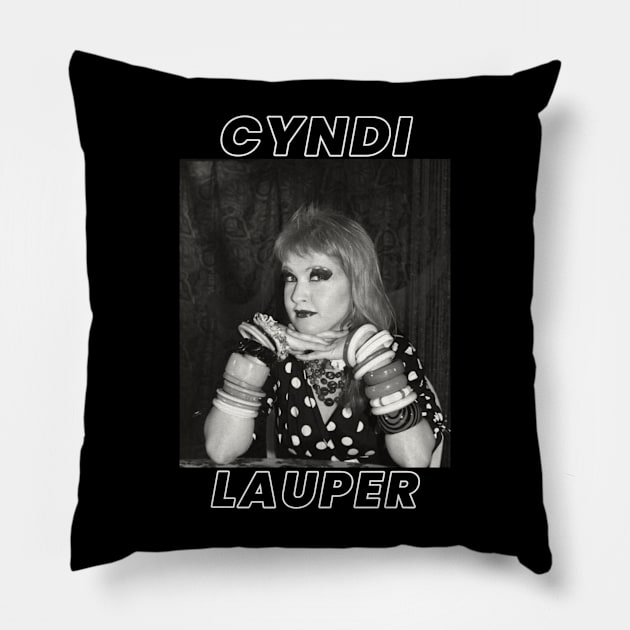 Cyndi Lauper Pillow by PlokadStories