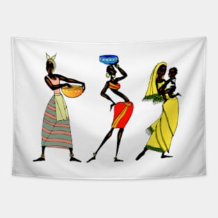 African girls Tapestry