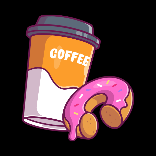 Coffee cup and donuts by Catalyst Labs