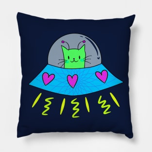 Cat Alien Pillow