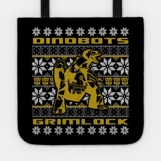 GRIMLOCK DINOBOTS UGLY CHRISTMAS Tote