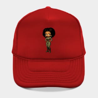 Betty Boop Military Uniform Hat
