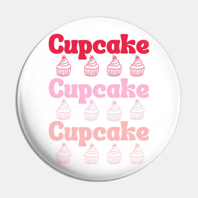 Cupcake Pin by M.Y