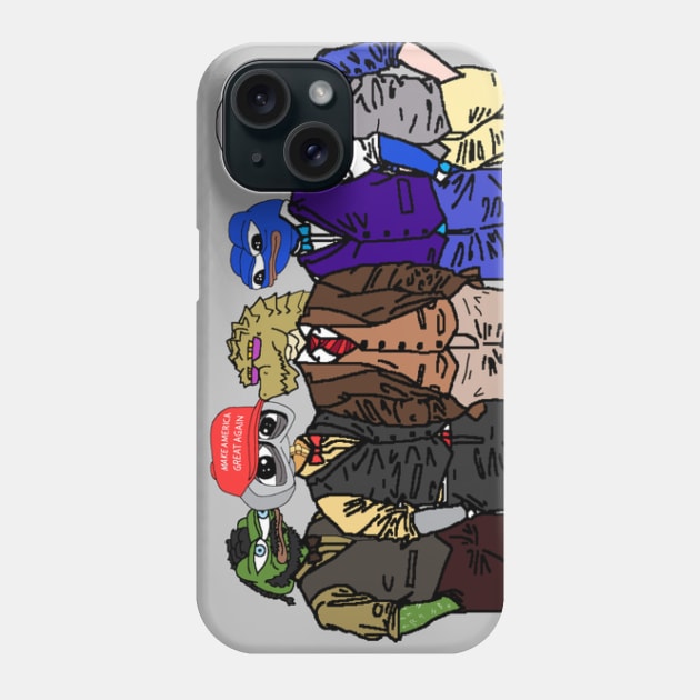 Fren-Team Phone Case by The Crocco