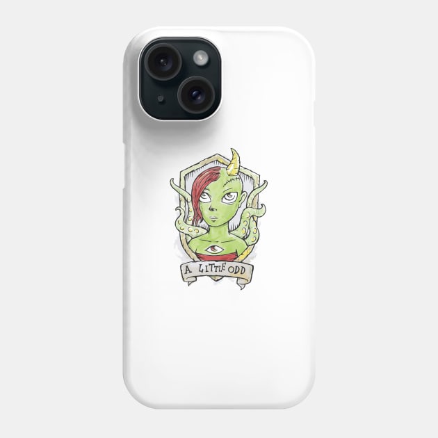 A Little Odd Phone Case by bangart