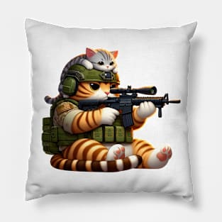 Tactical Tiger Pillow