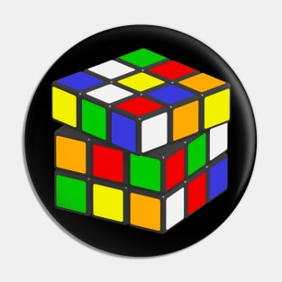 Vintage Rubik Cube Pin