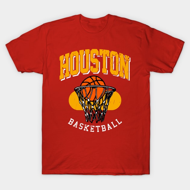 Vintage Houston Basketball T-Shirt