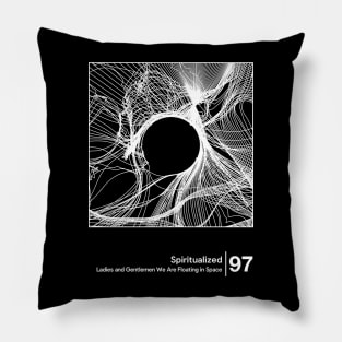 Ladies & Gentlemen... / Minimal Style Graphic Artwork Design Pillow