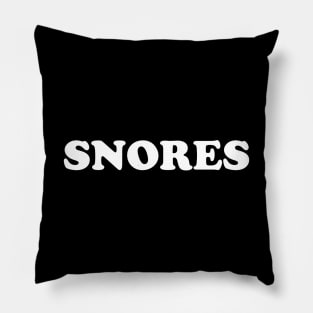 Snores Pillow