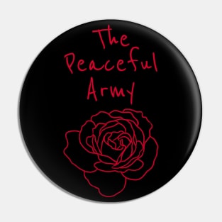 The Peaceful Army // Red Pin