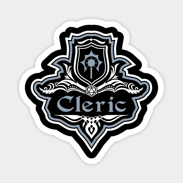 D&D Cleric Class Crest Magnet by Sunburst