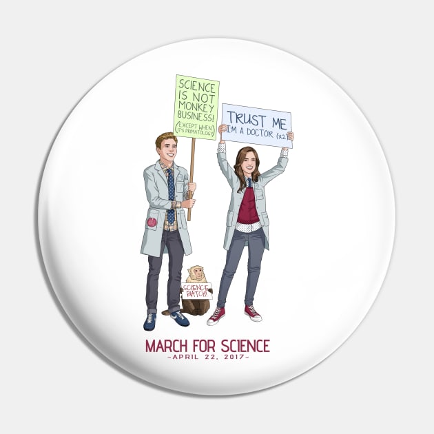 Fitzsimmons - Science March (With Title) Pin by eclecticmuse