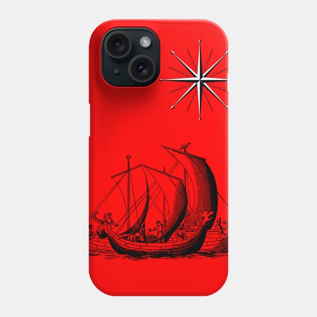 Wiking ship Phone Case by MiljanaVuckovic