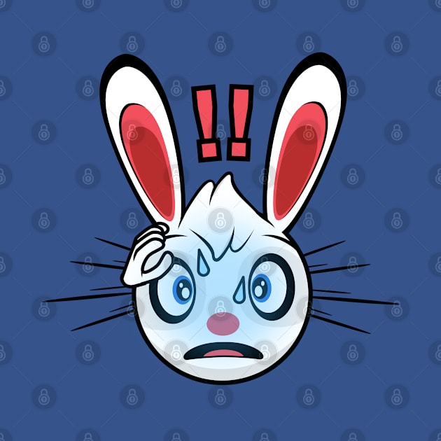 Shocked Rabbit Robert by MOULE