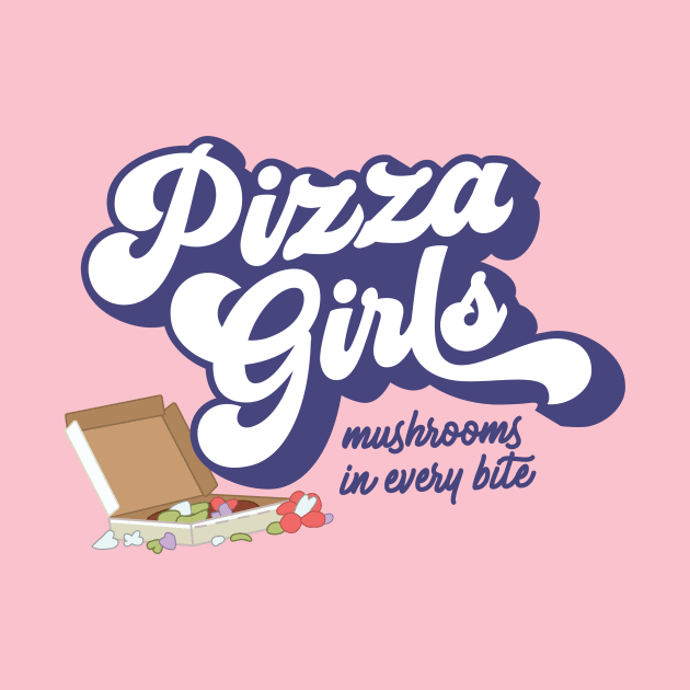 Pizza Girls by Cat Bone Design