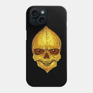 Lemon skull Phone Case