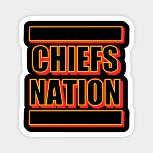 Chiefs Nation Magnet