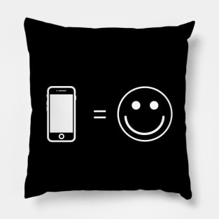 Iphone is happiness Pillow