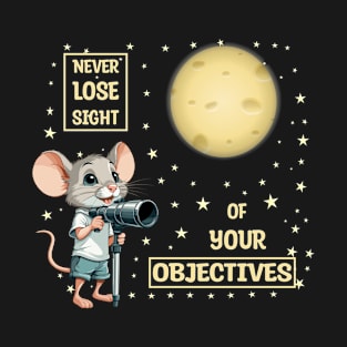 Mouse and the Cheese Moon T-Shirt